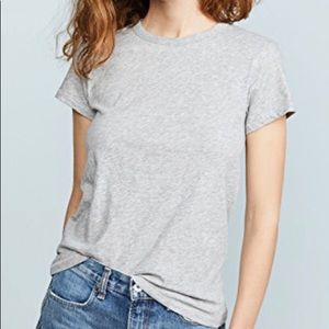 Rag & bone Heather Grey Core Tee